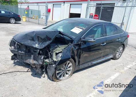 2016 Hyundai Sonata Limited from USA, damaged, VIN 5NPE34AF8GH301006